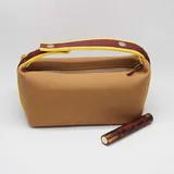 Army Green Canvas Wash Bag with Handle – view 5