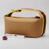 Army Green Canvas Wash Bag with Handle – view 3