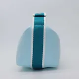 Sky Blue Canvas Cosmetic Bag with Handle – view 5