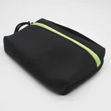 Slim Black Neoprene Travel Makeup Bag – view 5