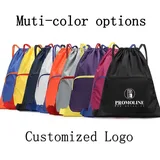Durable Polyester Drawstring Daypack, Two Sizes – view 3
