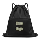 Durable Polyester Drawstring Daypack, Two Sizes – view 2