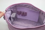 Deep Blue Neoprene Zipper Makeup Bag – view 4