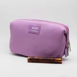 Deep Blue Neoprene Zipper Makeup Bag – view 1