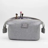 Deep Blue Neoprene Zipper Makeup Bag – view 2