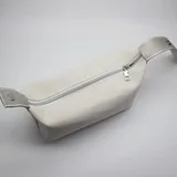 White Minimalist Canvas Toiletry Organizer – view 3