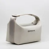 White Minimalist Canvas Toiletry Organizer – view 2