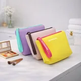 Colorful Neoprene Wristlet Cosmetic Pouch – view 1