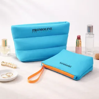 Soft Cushioned Neoprene Cosmetic Storage Bag