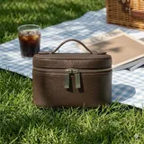 Lychee-Grain PU Barrel Makeup Bag – view 6