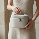 Grained PU Wash Bag – view 1