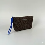 Fluffy Polyester Cosmetic Bag with Rope Handle – view 6