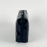Black Glossy Patent PU Makeup Bag – view 4