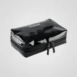 Black Glossy Patent PU Makeup Bag – view 5