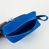 Klein Blue Double-Layer Polyester Cosmetic Bag – view 4