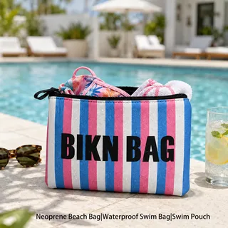 Neoprene Swim Pouch for Bikini and Beach