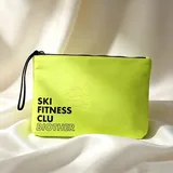 Lime Green Neoprene Makeup Pouch – view 1