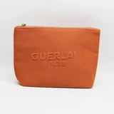 Camel Oxford Cloth Flat Cosmetic Bag – view 2