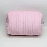 Ribbed Coral Fleece Toiletry Pouch – view 2