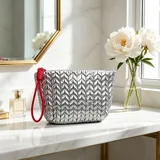 Silver Nylon Puffer Pouch for Spa Gift Kits – view 1