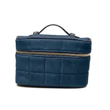 Khaki Quilted Velvet Vanity Case – view 2