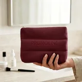 Burgundy Padded Neoprene Beauty Case – view 1
