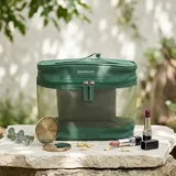 Green Cosmetic Packaging Case with Clear Window – view 2