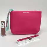 Maroon Neoprene Toiletry Bag with Wrist Strap – view 2