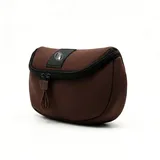 Slim Brown PU Makeup Pouch – view 2