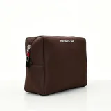 Slim Brown Neoprene Makeup Bag – view 2