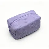 Floral Terry Cloth Cosmetic Pouch – view 2