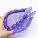 Purple Jelly Clear PVC Cosmetic Bag – view 2