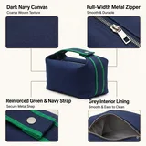 Deep Blue Foldable Canvas Makeup Bag – view 4